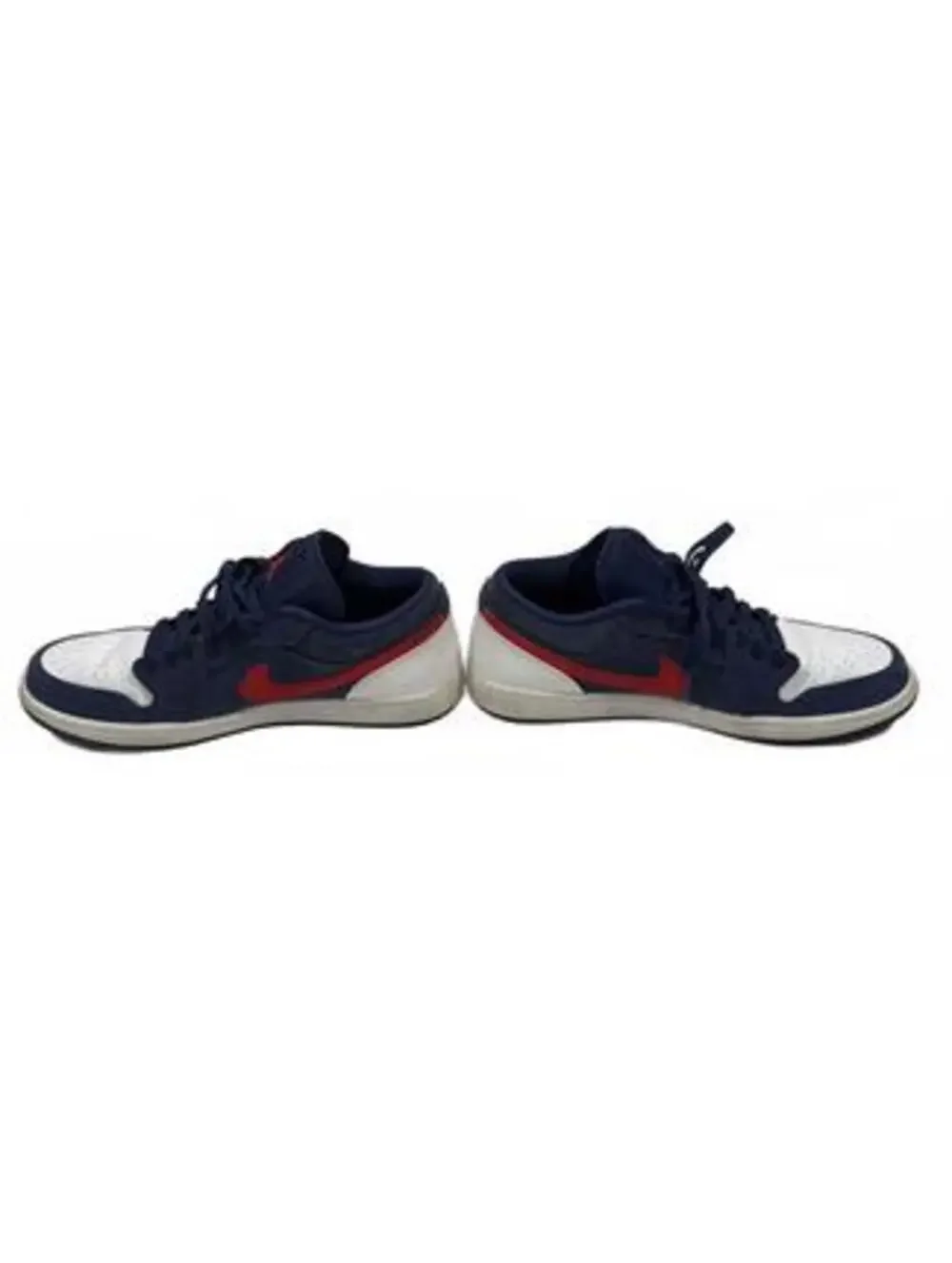Streetwear Air Jordan 1 Low SE USA Men's 11.5 Navy Red White Sneakers CZ8454-400